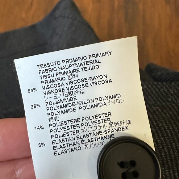 MM6 MAISON MARGIELA Jogger Pants Gray Stretch Mid Rise Sweatpants - Picture 13 of 16